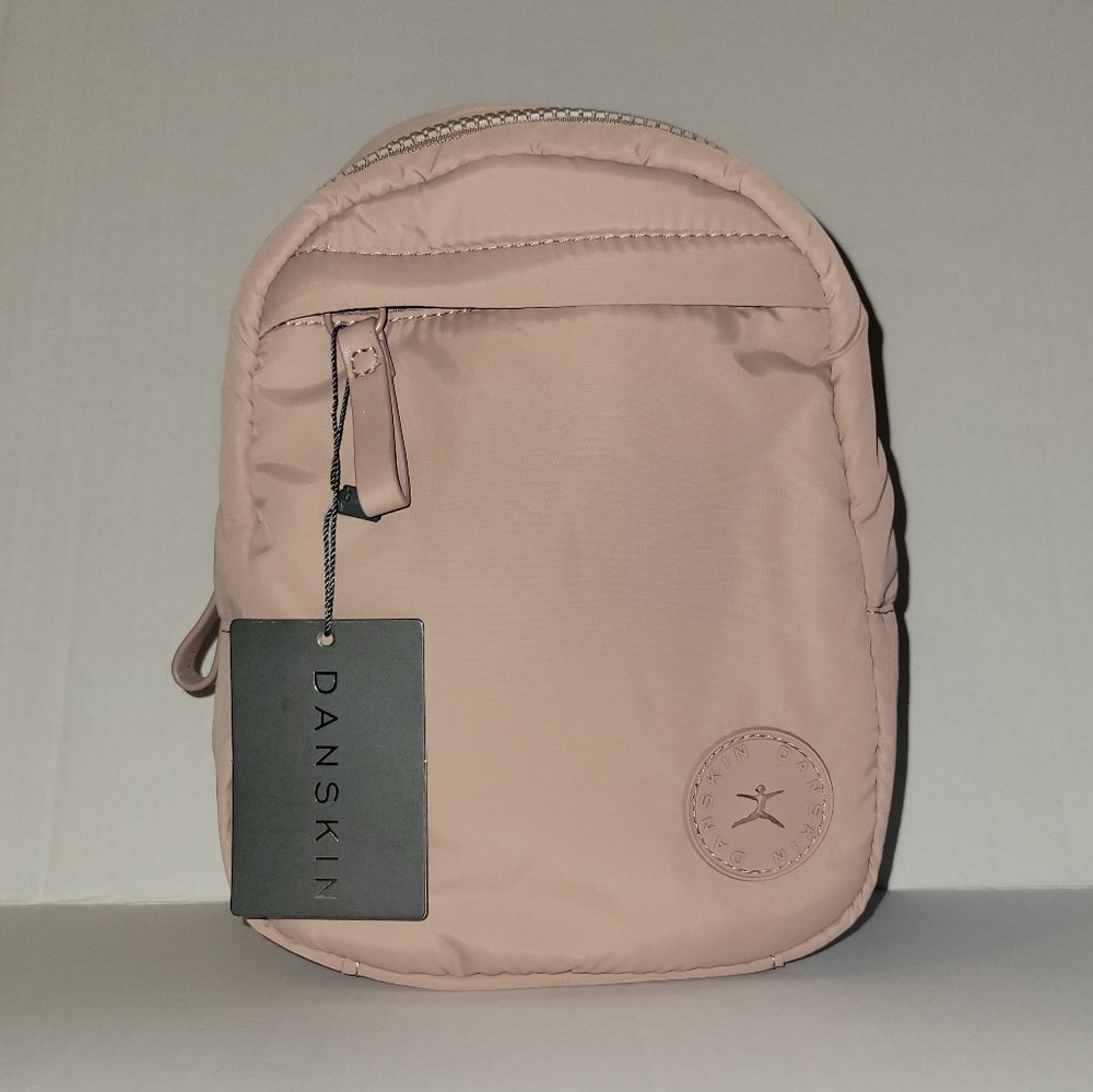 Danskin Lowry Small Sling Backbag in Dark Blush Pink